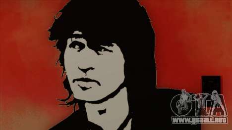 Viktor Tsoi Arte De La Pared para GTA San Andreas