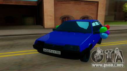 VAZ 21099 azul para GTA San Andreas