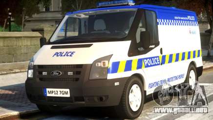 British Manchester Police Ford Transit para GTA 4