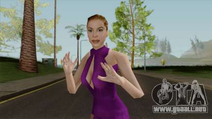 Zoe Nightshade from Nightfire para GTA San Andreas