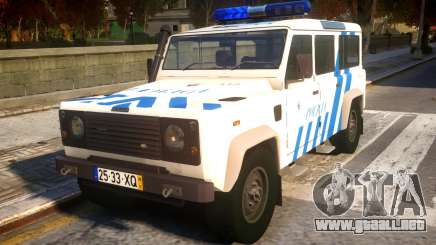Land Rover Defender Police V2 para GTA 4