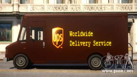 UPS Boxville para GTA 4