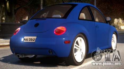 2003 VW New Beetle para GTA 4