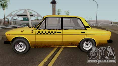 VAZ 2106 SA Style Taxi para GTA San Andreas