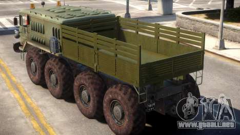 Military Russia Army MAZ 535 para GTA 4