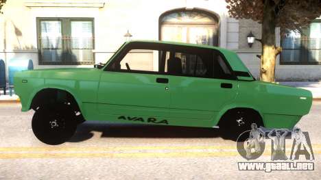 VAZ 2107 Avara Style para GTA 4