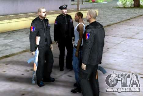 Cantón De Sarajevo, Agentes De La Policía Pack para GTA San Andreas