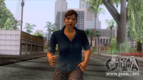 GTA 5 - Female Skin v1 para GTA San Andreas