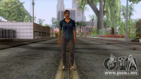 GTA 5 - Female Skin v1 para GTA San Andreas