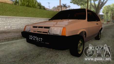 VAZ 2108 Brachypterous para GTA San Andreas