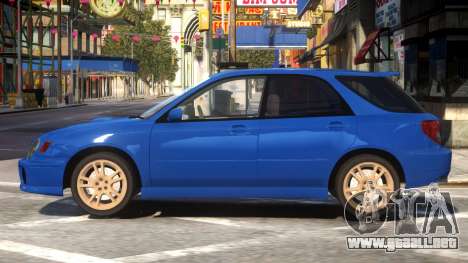 Subaru Impreza STi Wagon para GTA 4