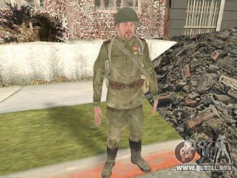 Los soldados del ejército rojo para GTA San Andreas