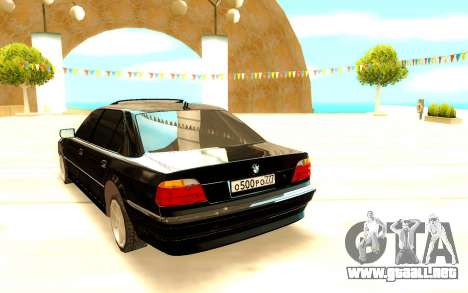 BMW 750i E38 para GTA San Andreas