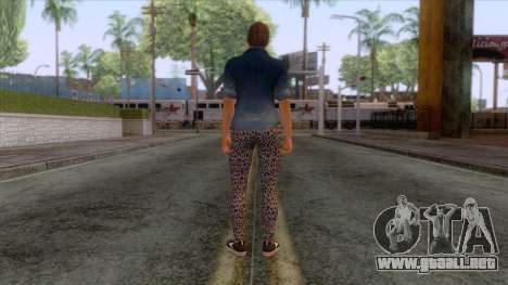 GTA 5 - Female Skin v1 para GTA San Andreas