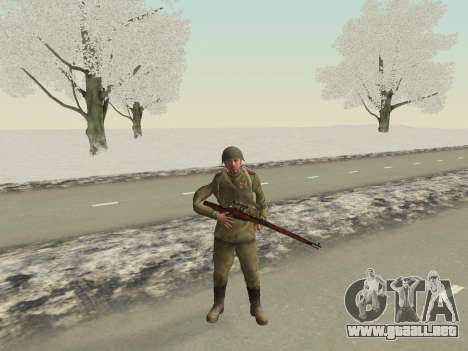 Los soldados del ejército rojo para GTA San Andreas