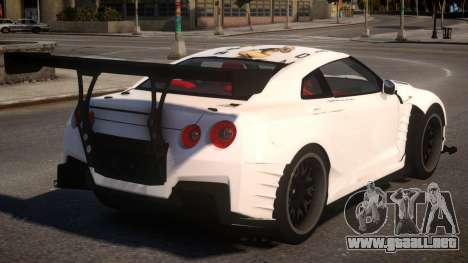 Nissan GTR 2017 Hamann para GTA 4