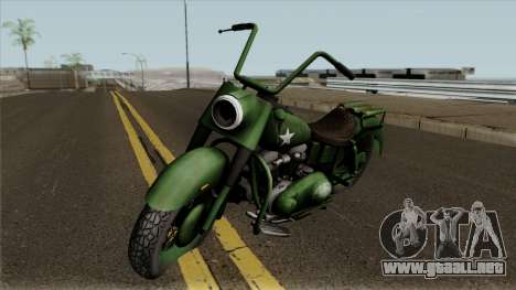 Motorcycle Game Ride To Hell - Retribution para GTA San Andreas