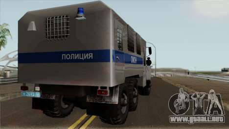 Ural 4320 De Las Fuerzas Especiales para GTA San Andreas