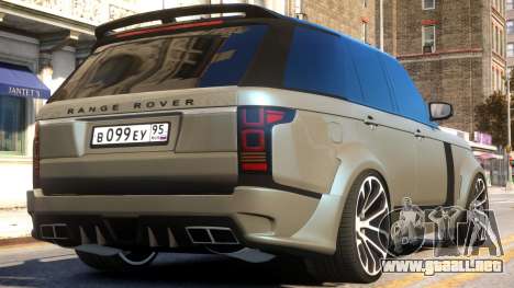 Range Rover Vogue Tuning para GTA 4