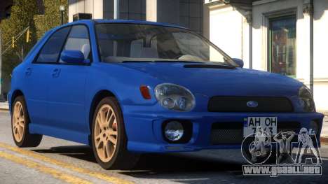 Subaru Impreza STi Wagon para GTA 4