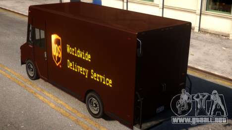 UPS Boxville para GTA 4