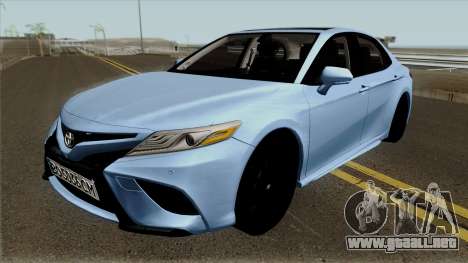 Toyota Camry 2018 para GTA San Andreas