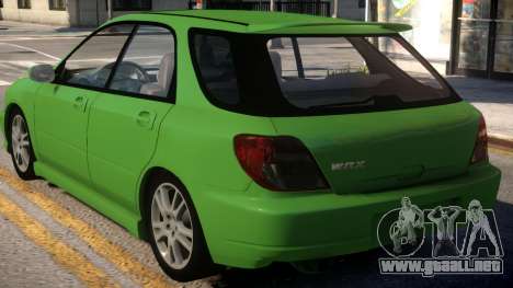 2006 Subaru Impreza WRX Wagon para GTA 4