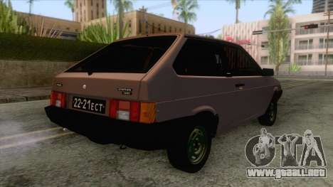 VAZ 2108 Brachypterous para GTA San Andreas