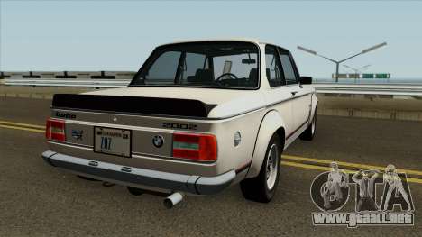 BMW 2002 Turbo (E10) 1973 para GTA San Andreas