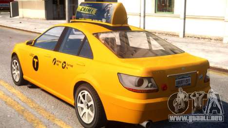 Karin Asterope LC Taxi para GTA 4