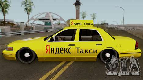 Ford Crown Victoria "Taxi Yandex" para GTA San Andreas