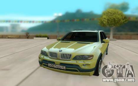 BMW X5M para GTA San Andreas