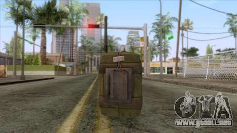 New Remote Explosives para GTA San Andreas