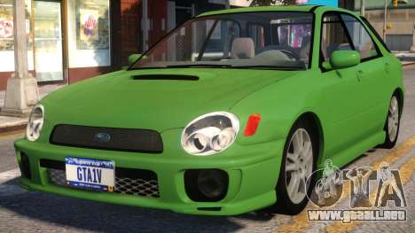 2006 Subaru Impreza WRX Wagon para GTA 4