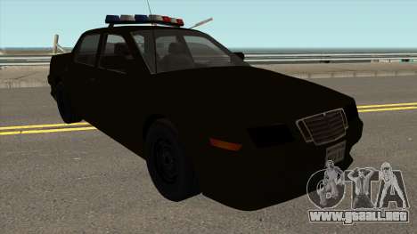 El coche de la Policía de la 2º Nivel de Seguimi para GTA San Andreas