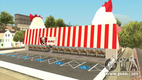 Ocean Flats KFC Restaurant para GTA San Andreas