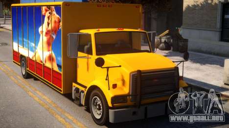 GTA IV LKW Mod Benson para GTA 4