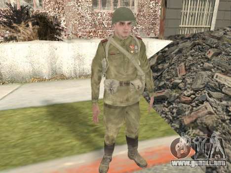 Los soldados del ejército rojo para GTA San Andreas