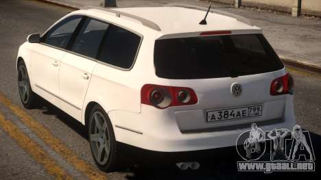 Volkswagen Passat Variant 2010 v2 para GTA 4