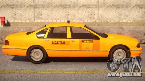 Declasse Premier Taxi V1.1 para GTA 4