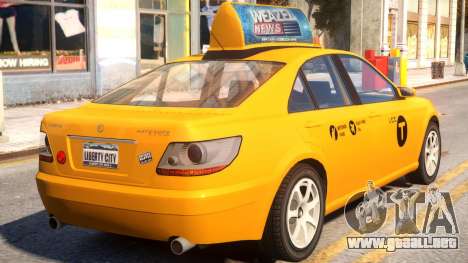 Karin Asterope LC Taxi para GTA 4