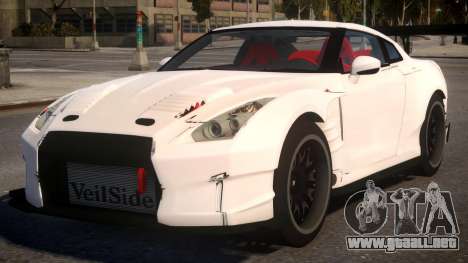 Nissan GTR 2017 Hamann para GTA 4