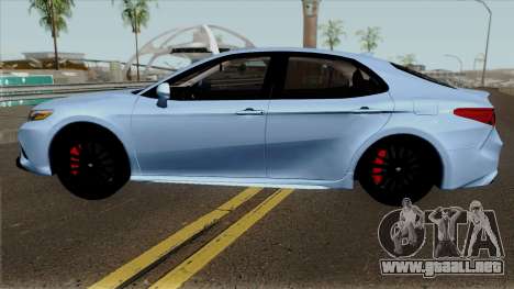 Toyota Camry 2018 para GTA San Andreas