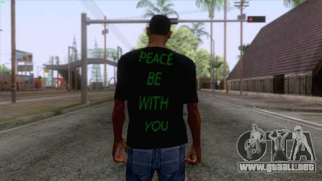 Hippie T-Shirt 1 para GTA San Andreas