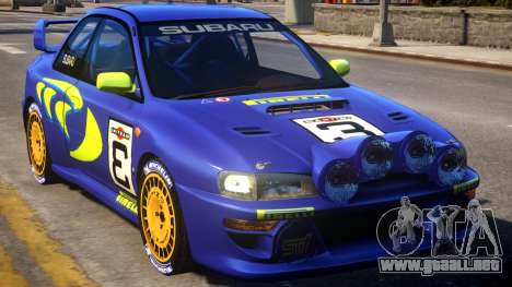 1998 Subaru Impreza WRC - PURPLE para GTA 4