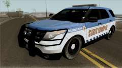 Ford Explorer 2016 Red County Police para GTA San Andreas
