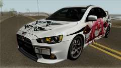 Mitsubishi Lancer Evolution X Date A Live para GTA San Andreas