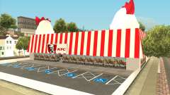 Ocean Flats KFC Restaurant para GTA San Andreas