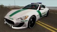 Maserati Gran Turismo Dubai Police 2013 para GTA San Andreas
