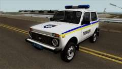 VAZ 2121 de la Policía de Ucrania para GTA San Andreas